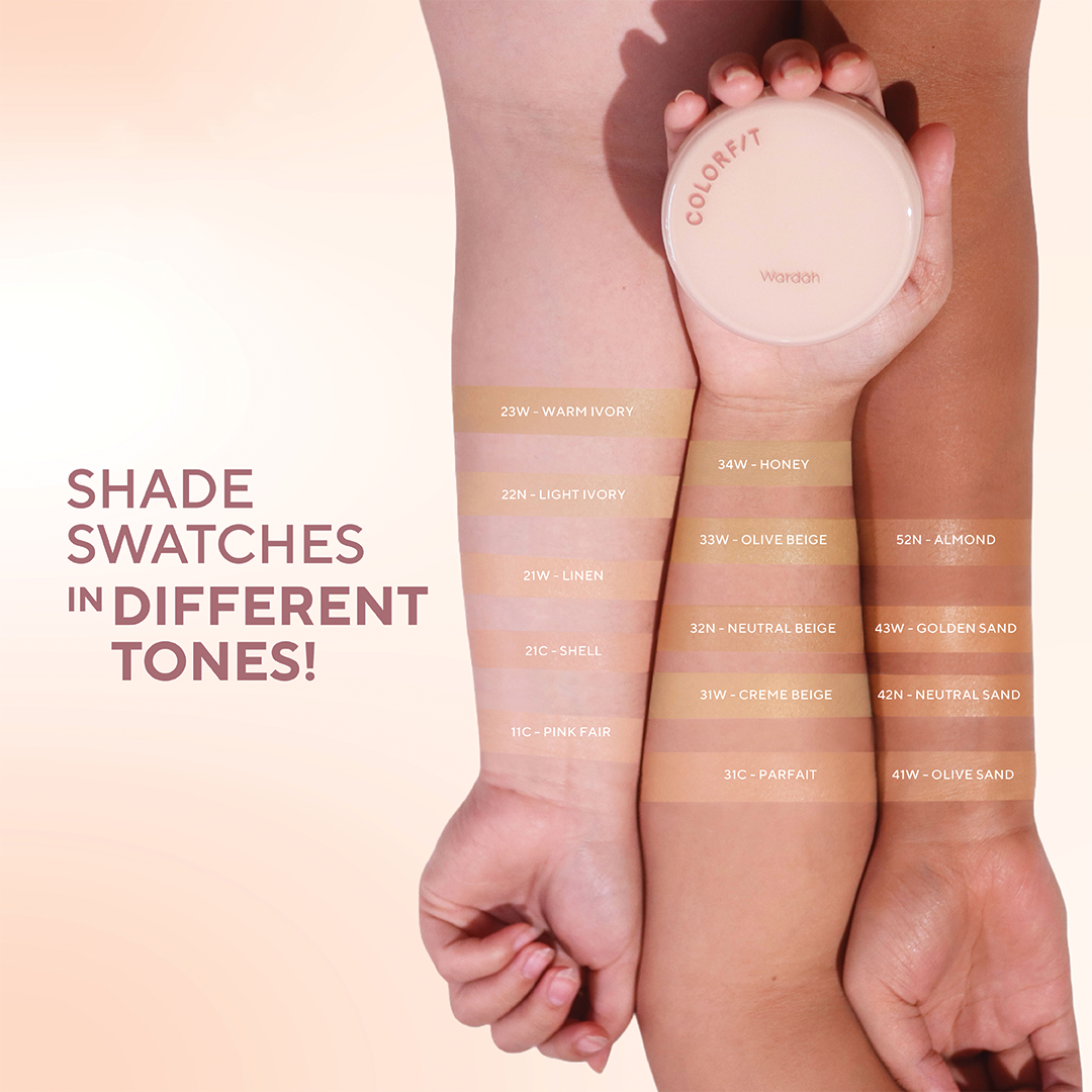 Wardah Colorfit Perfect Glow Cushion SPF40 PA+++