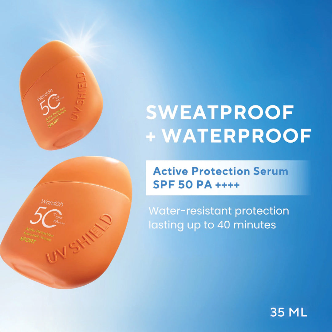 Wardah UV Shield Active Protection Serum SPF 50 PA++++ 35 ml