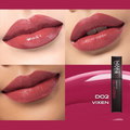 MAKEOVER Powerstay Glazed Lock Lip Pigment|Plump and Glazy Lips|Waterproof Lipstick|