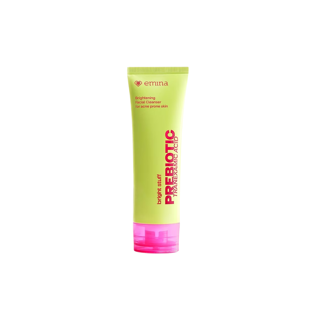 Emina Bright Stuff Prebiotic Tranexamic Acid Brightening Facial Cleanser 100ml