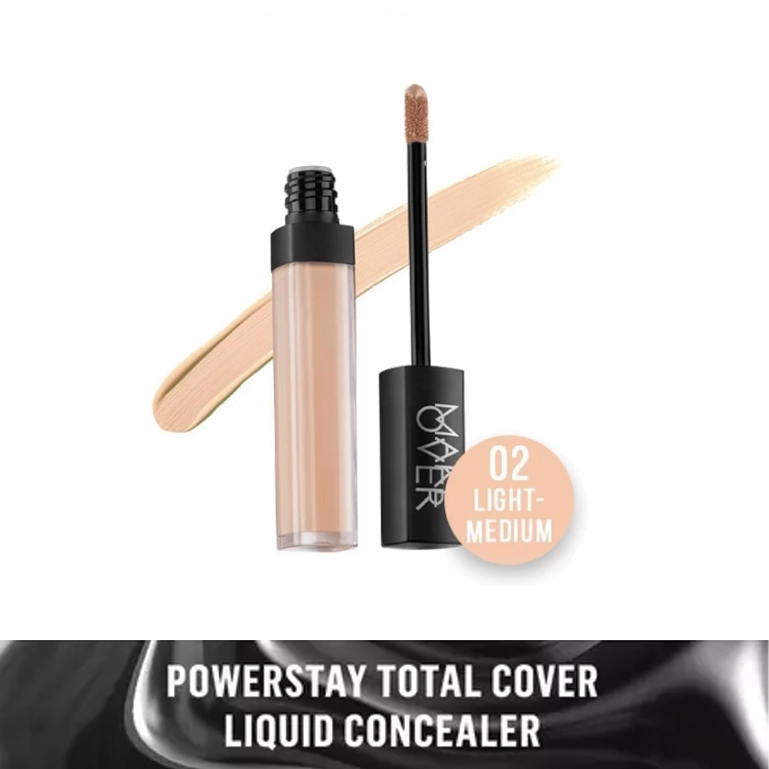 MAKE OVER Powerstay Total Cover Liquid Concealer 6.5 ml