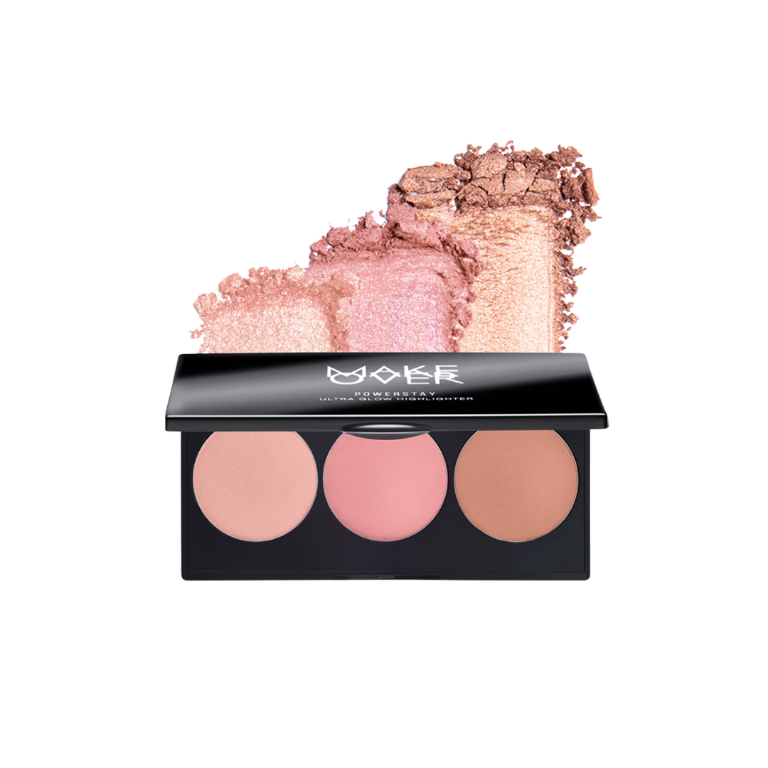 MAKE OVER Powerstay Ultra Glow Highlighter 3 x 3.5 g