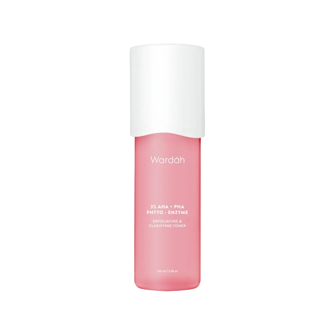 Wardah 3% AHA-PHA Phyto-Enzyme Exfoliating & Clarifying Toner 100 ml