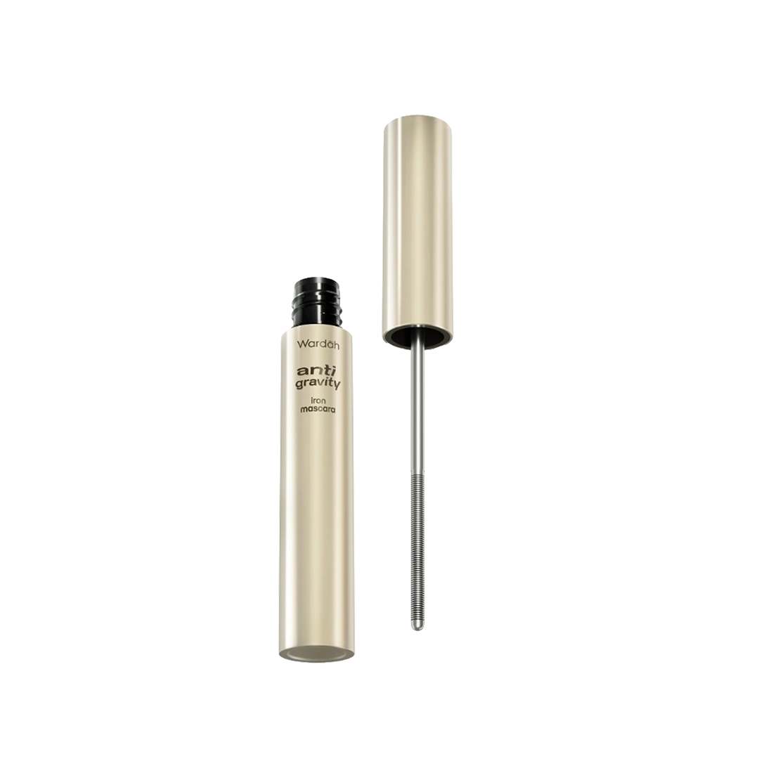 Wardah Anti Gravity Iron Mascara Natural Volumizing Lengthening Mascara
