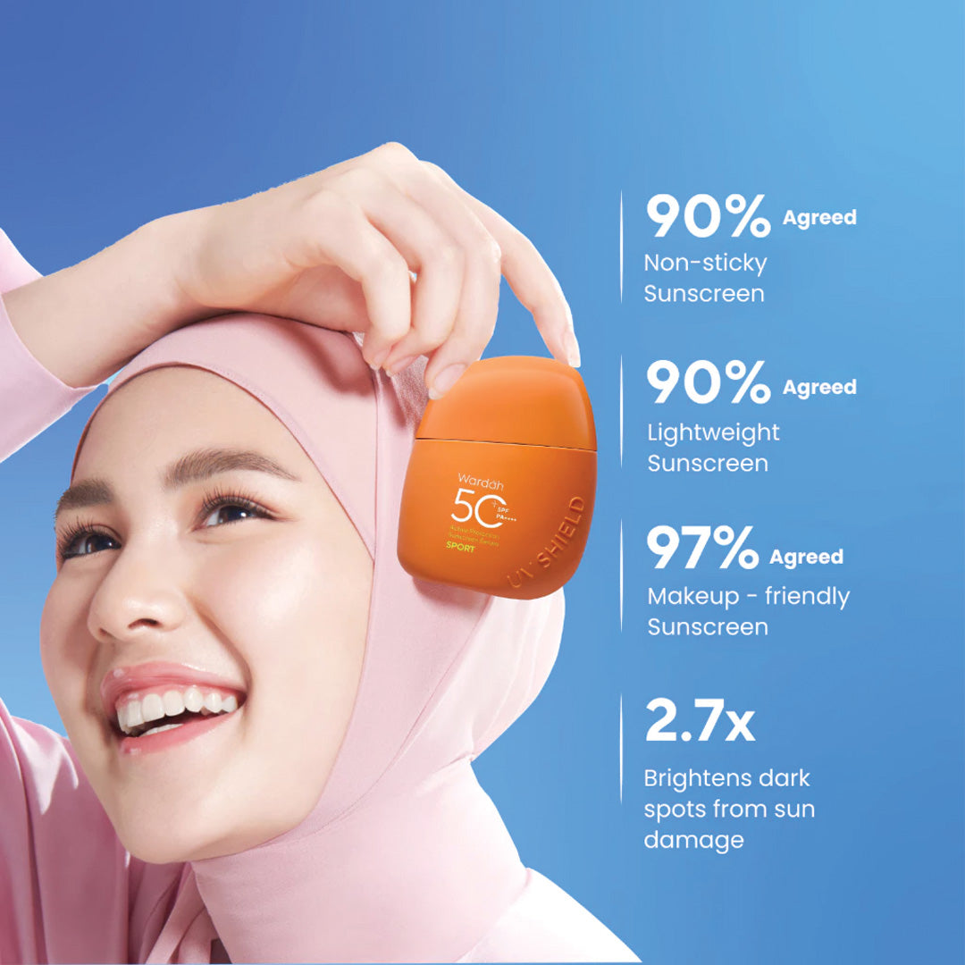 Wardah UV Shield Active Protection Serum SPF 50 PA++++ 35 ml
